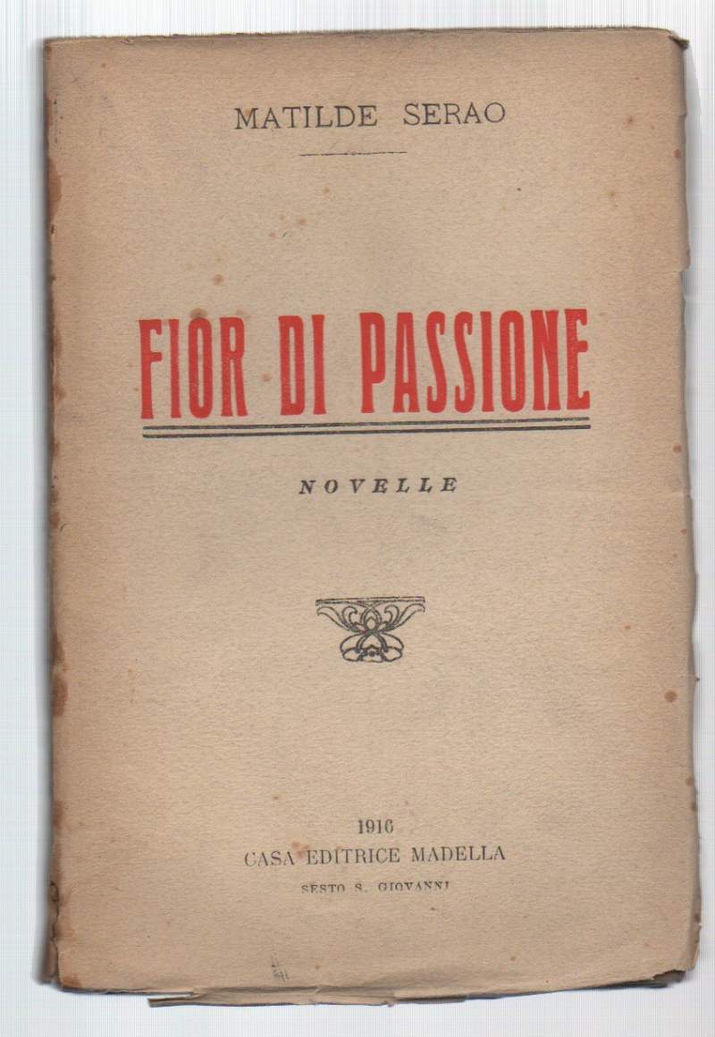 FIOR DI PASSIONE-NOVELLE (1916)