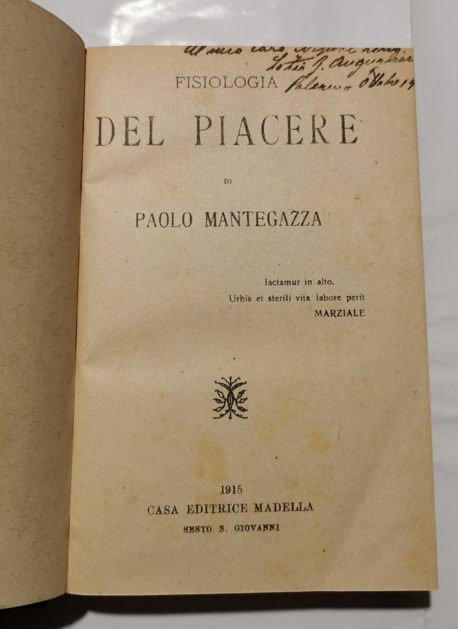 Fisiologia del piacere