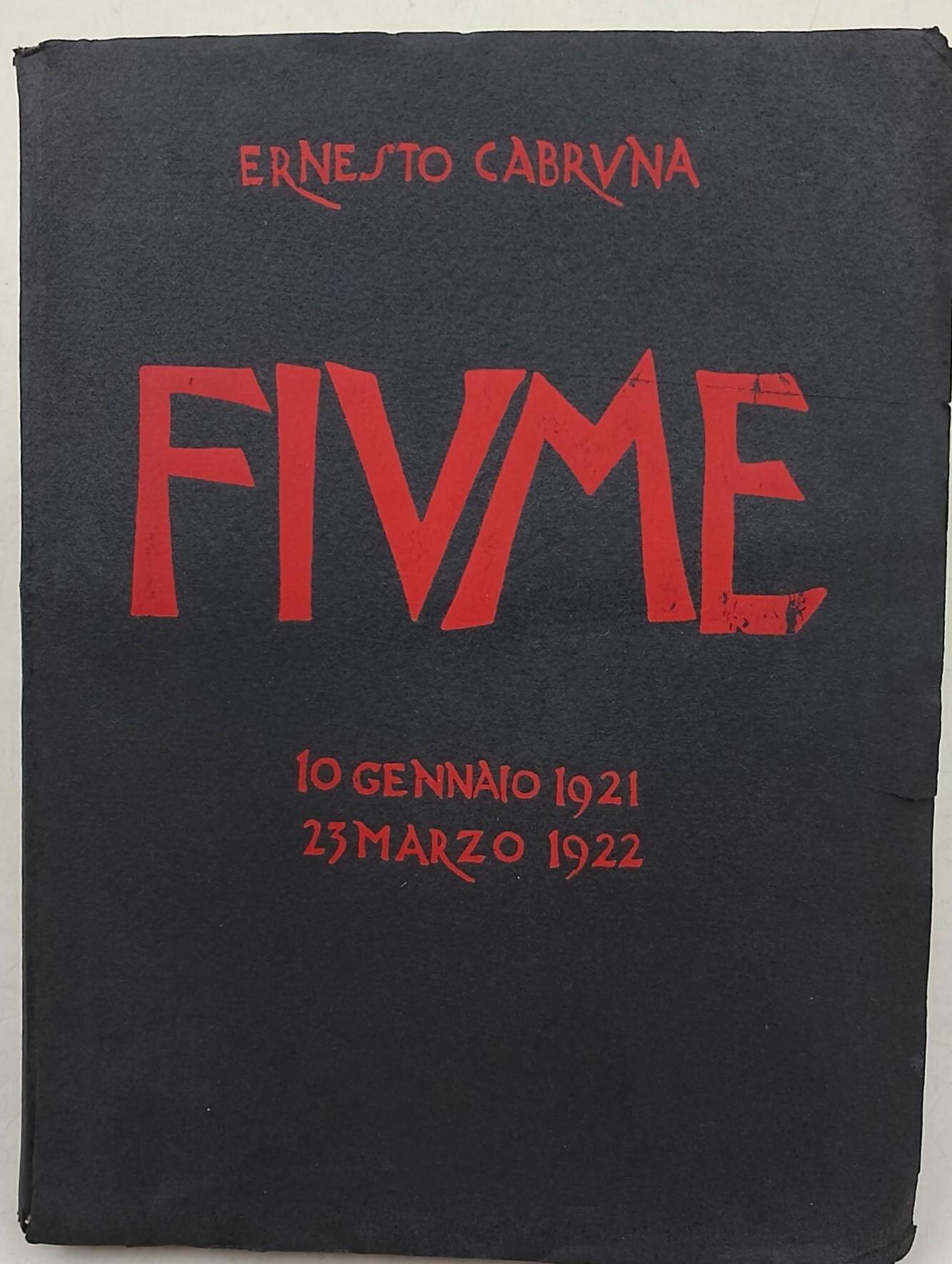 Fiume- 10 gennaio 1921- 23 marzo 1922