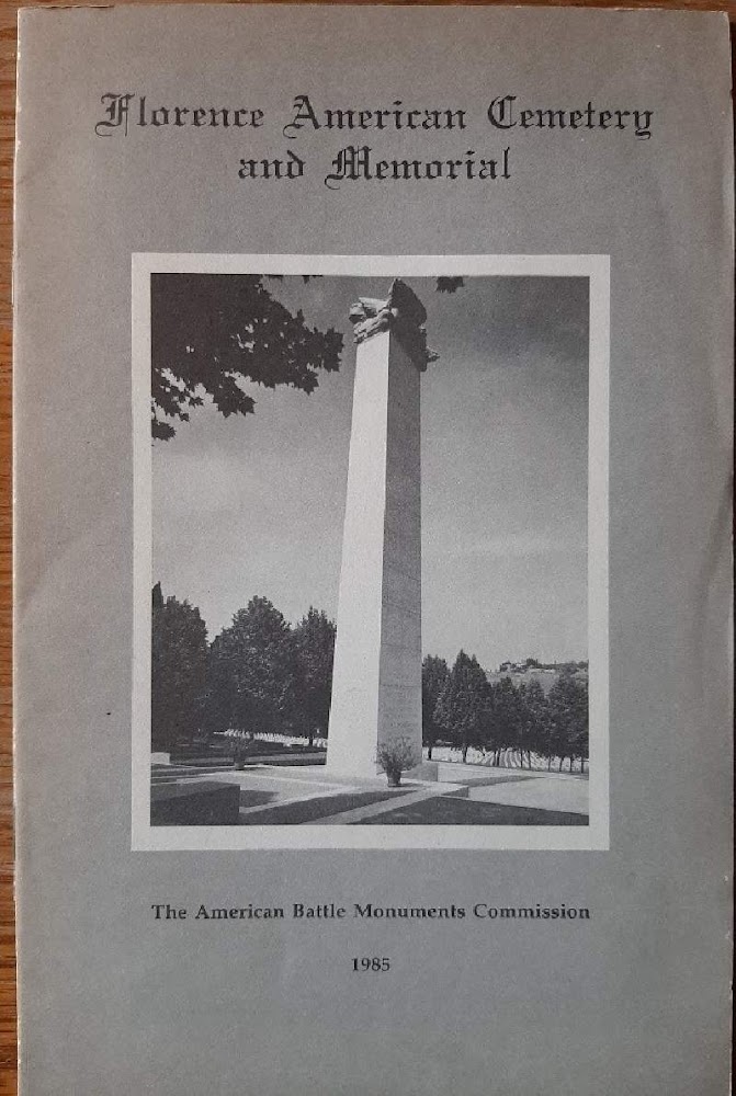 FLORENCE AMERICAN CEMETERY AND MEMORIAL(1985)