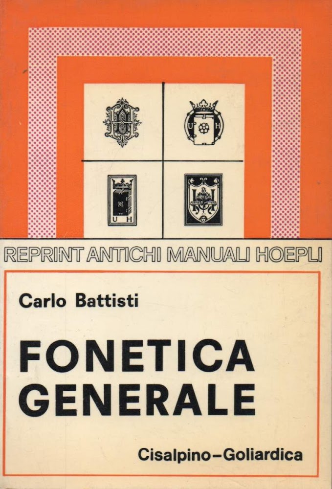 FONETICA GENERALE (1978)