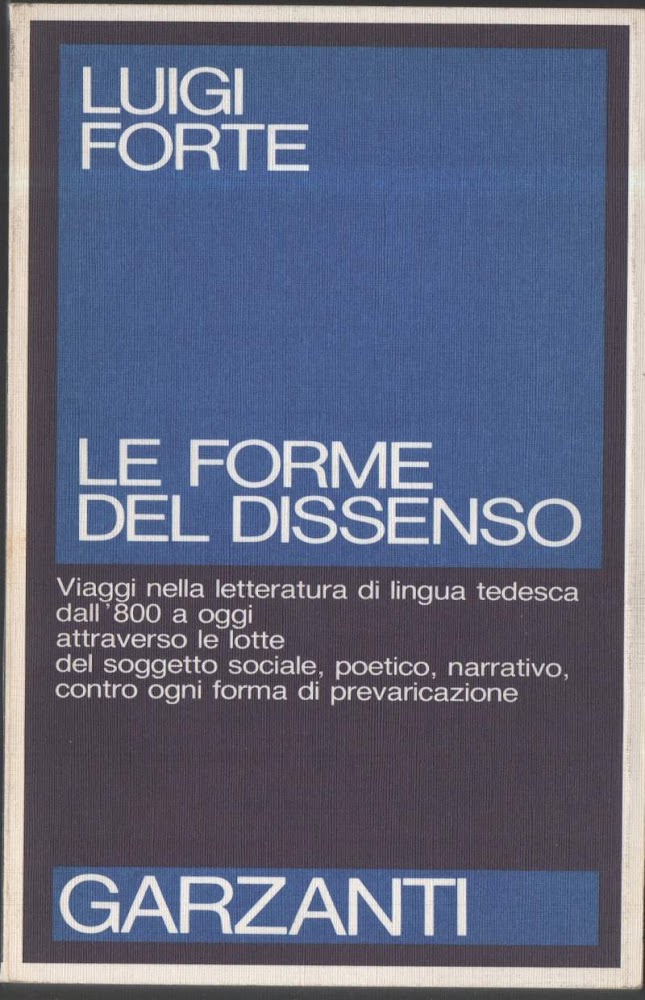 FORME DEL DISSENSO (1987)