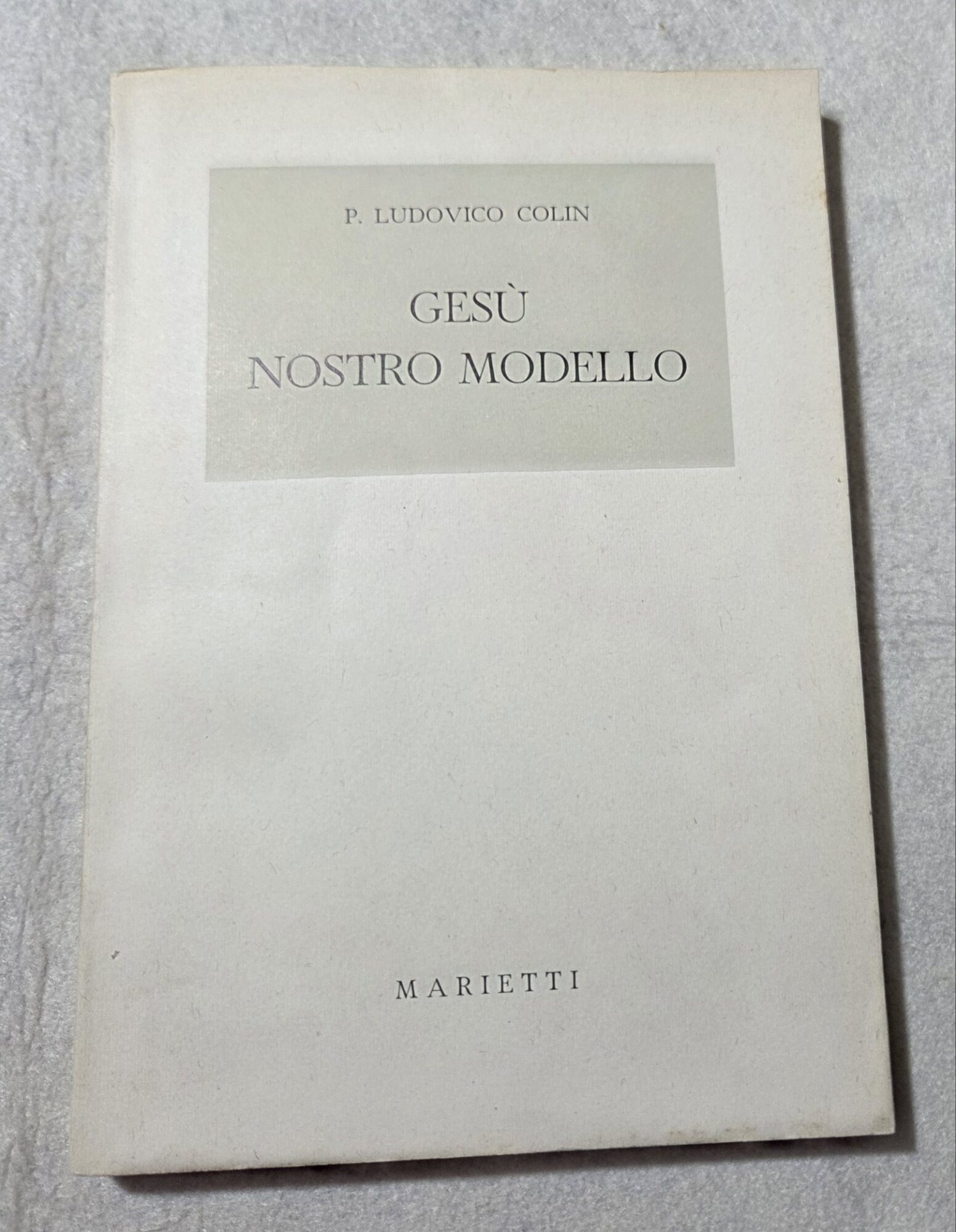 Gesu' nostro modello