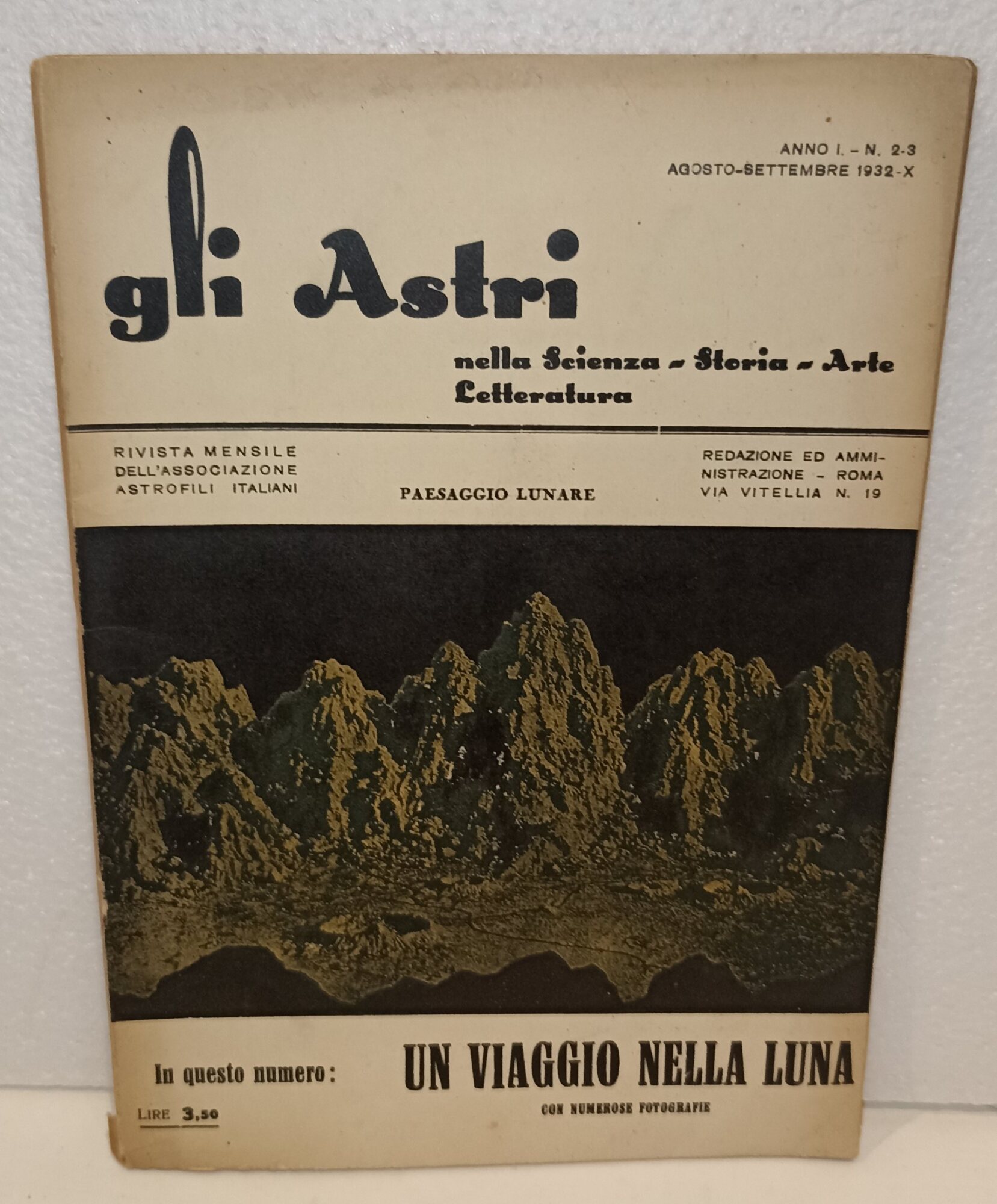 Gli astri nella scienza - storia - arte - letteratura …