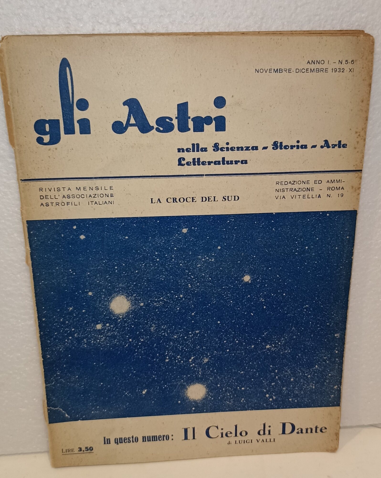 Gli astri nella scienza - storia - arte - letteratura …