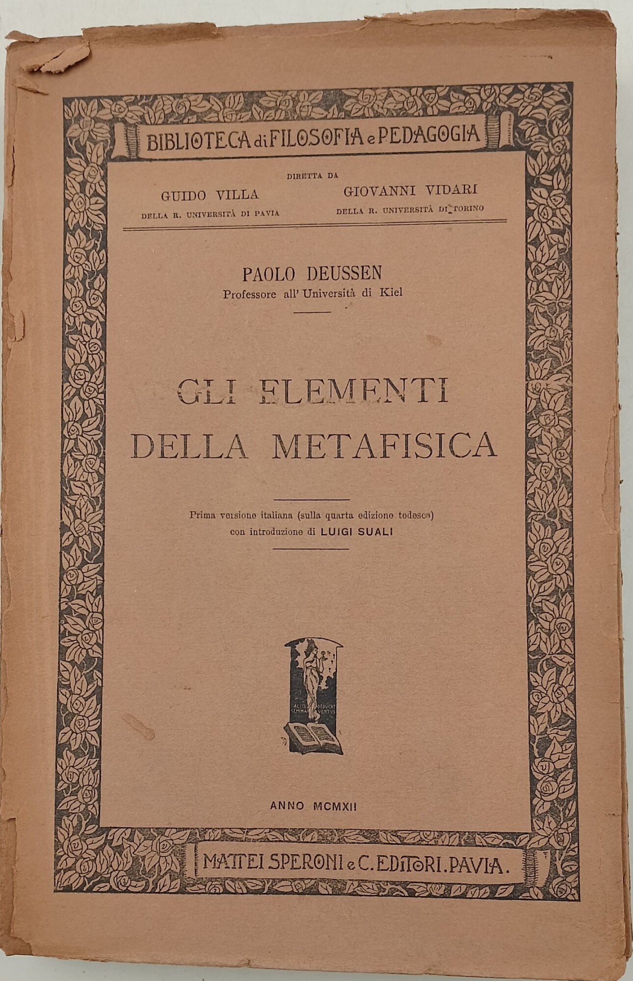 Gli elementi della Metafisica