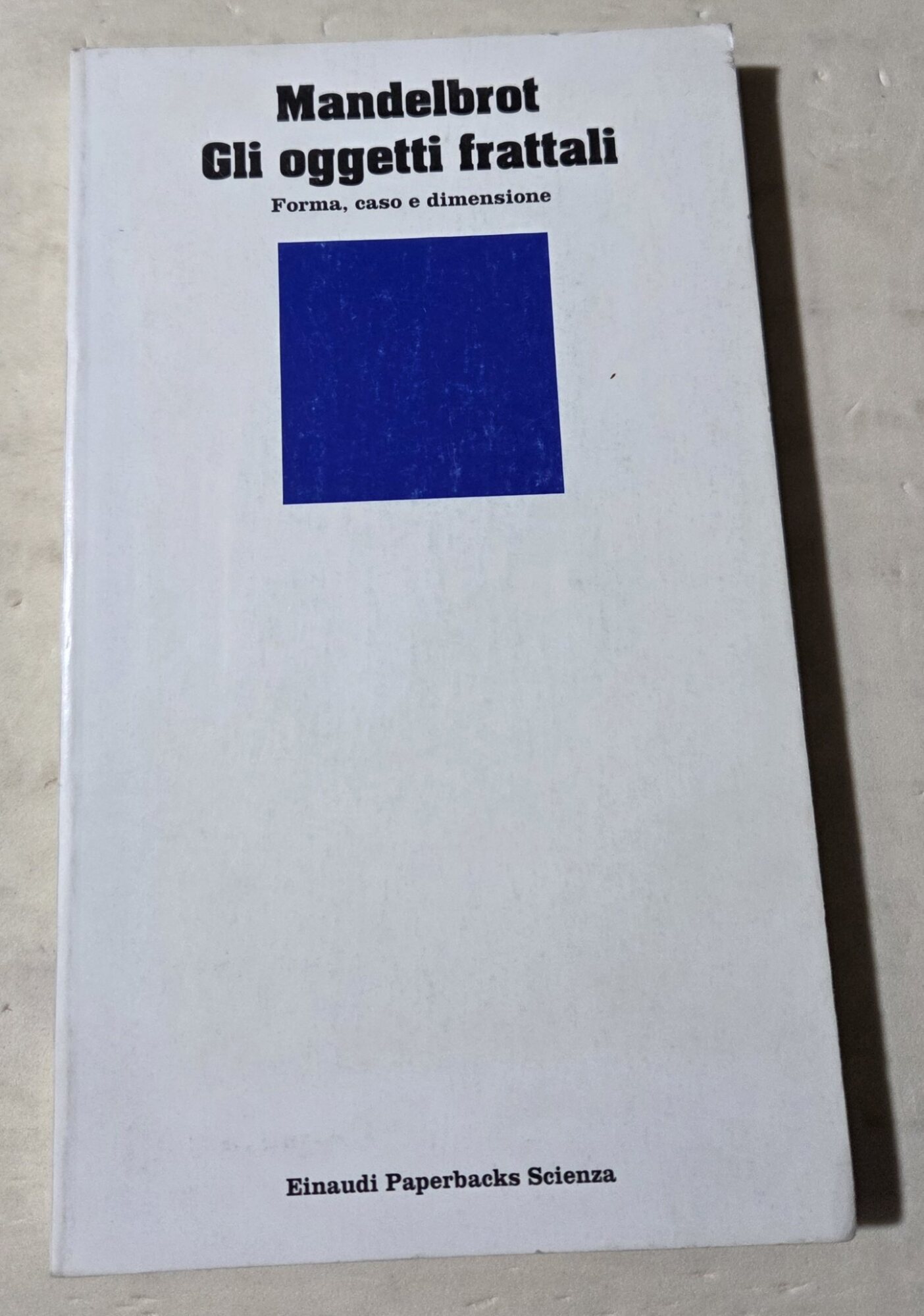 Gli oggetti frattali. Forma, caso e dimensione