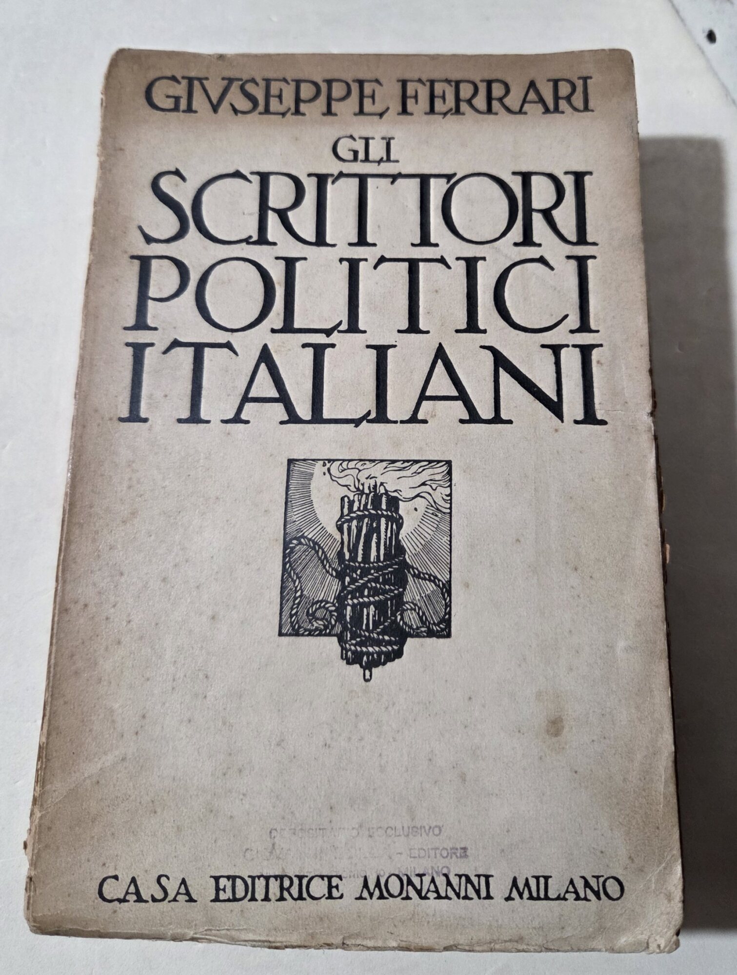Gli scrittori politici italiani