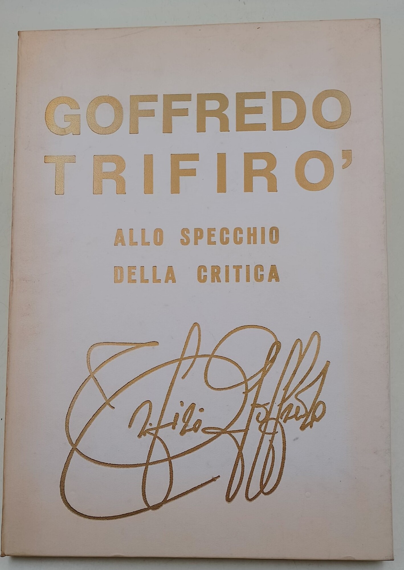 Goffredo Trifiro'-allo specchio della critica