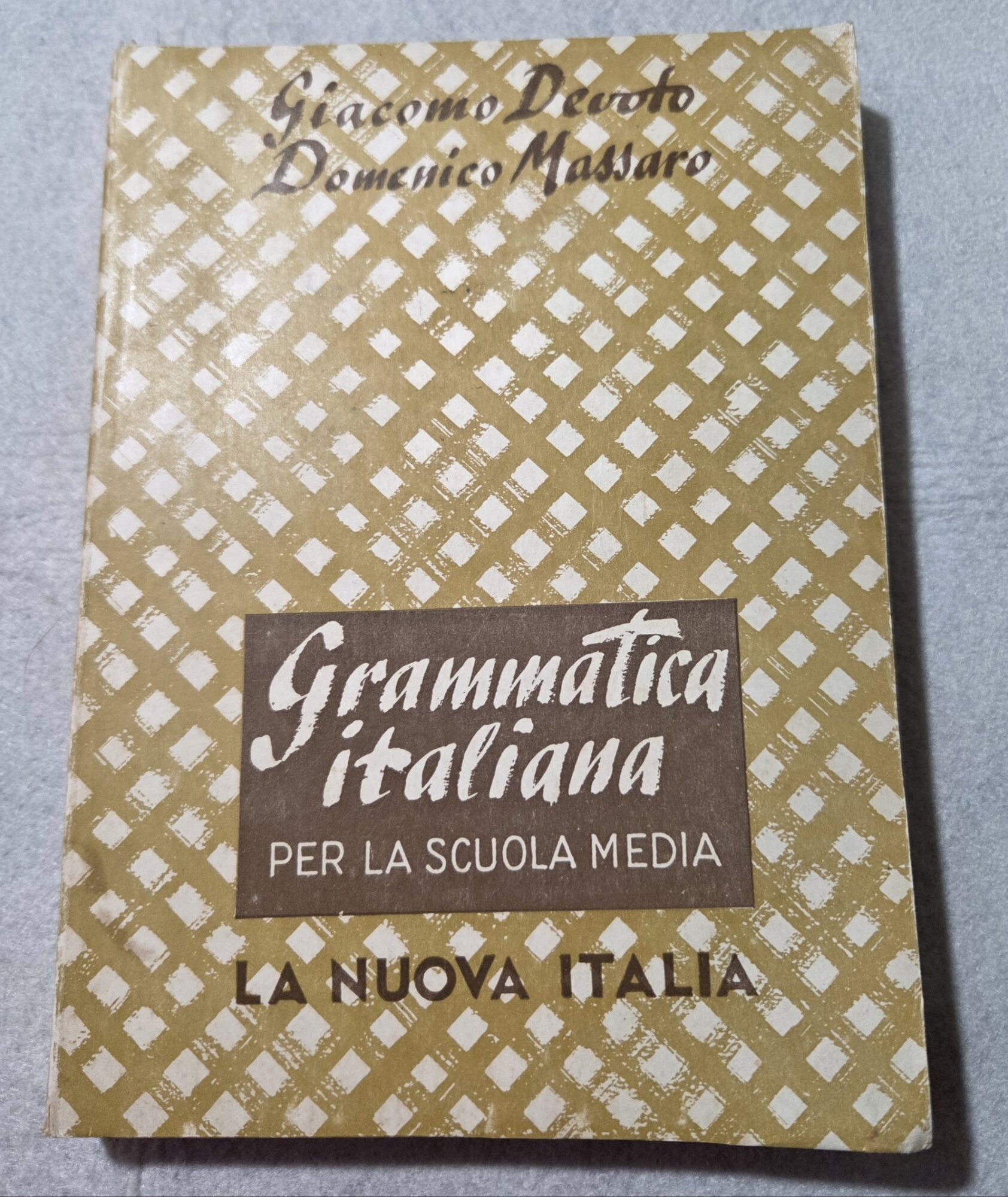 Grammatica italiana per la Scuola Media