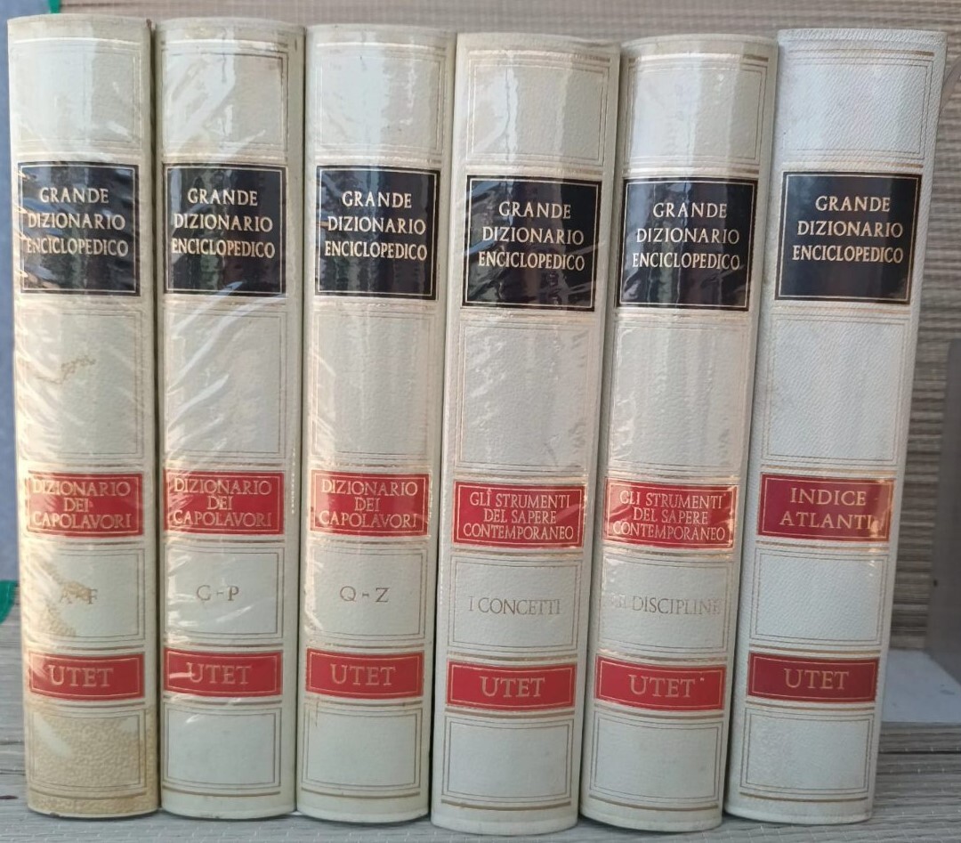 Grande dizionario enciclopedico UTET- 6 voll.
