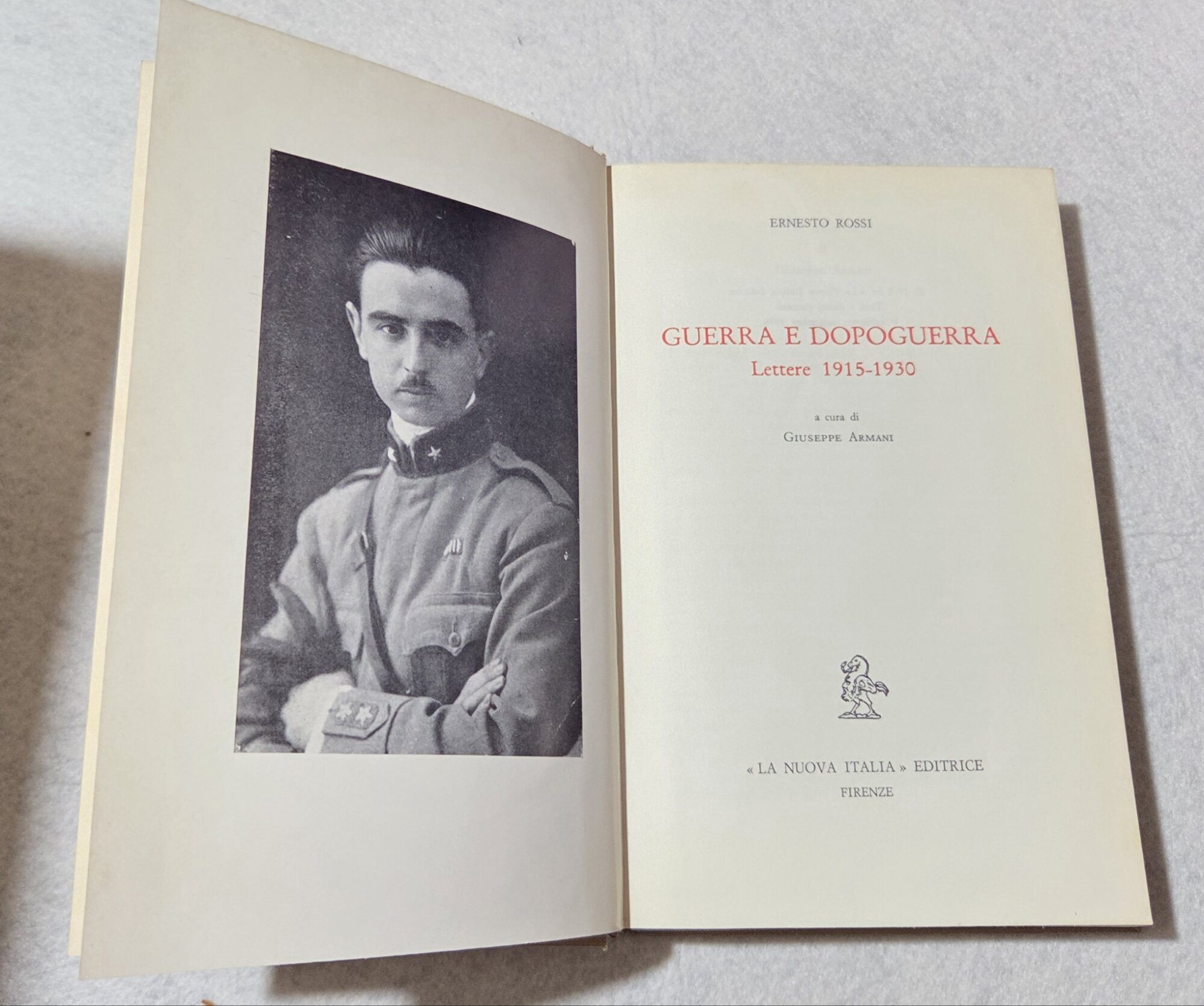 Guerra e dopoguerra - Lettere 1915-1930