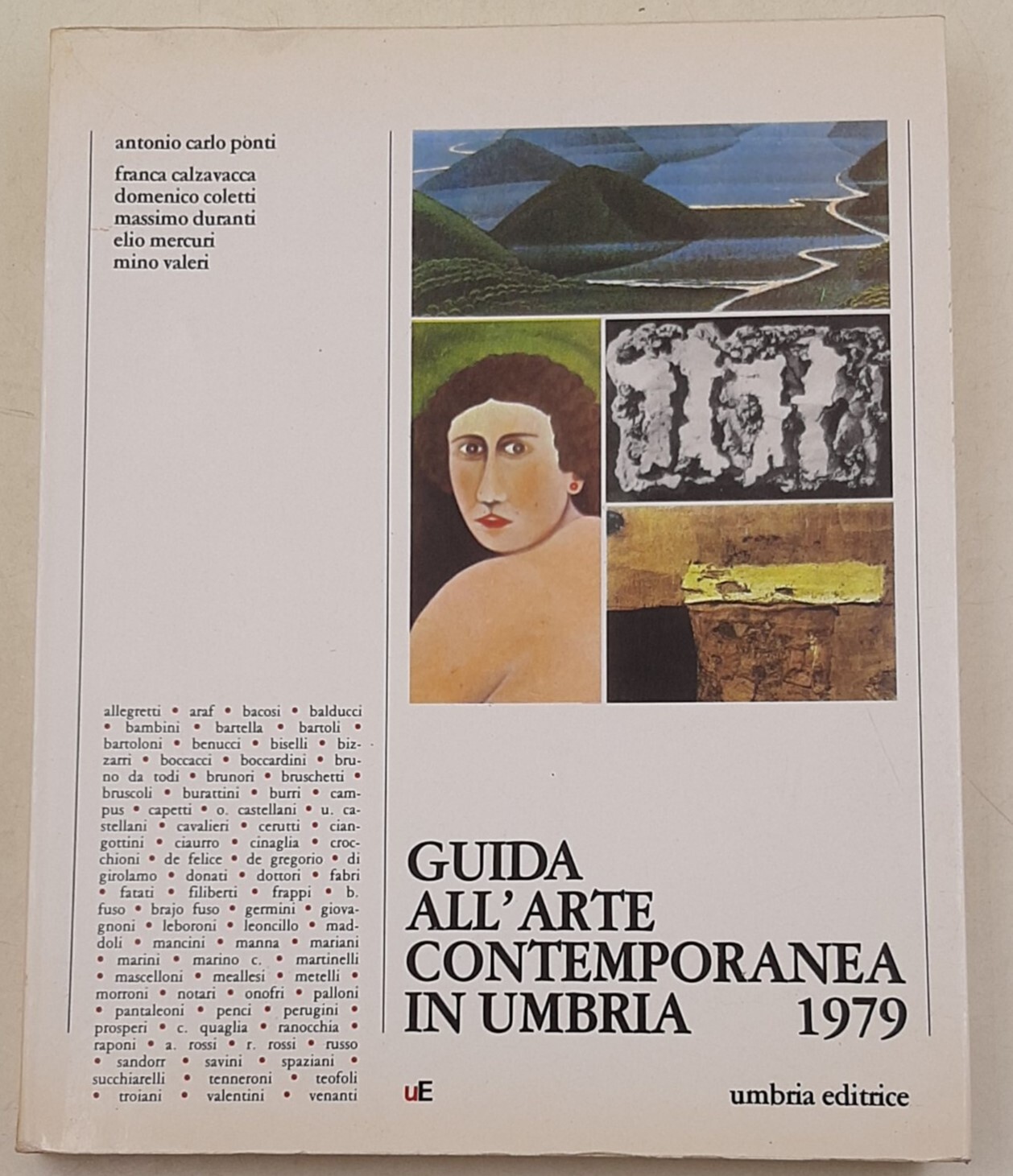 Guida all'Arte contemporanea in Umbria 1979