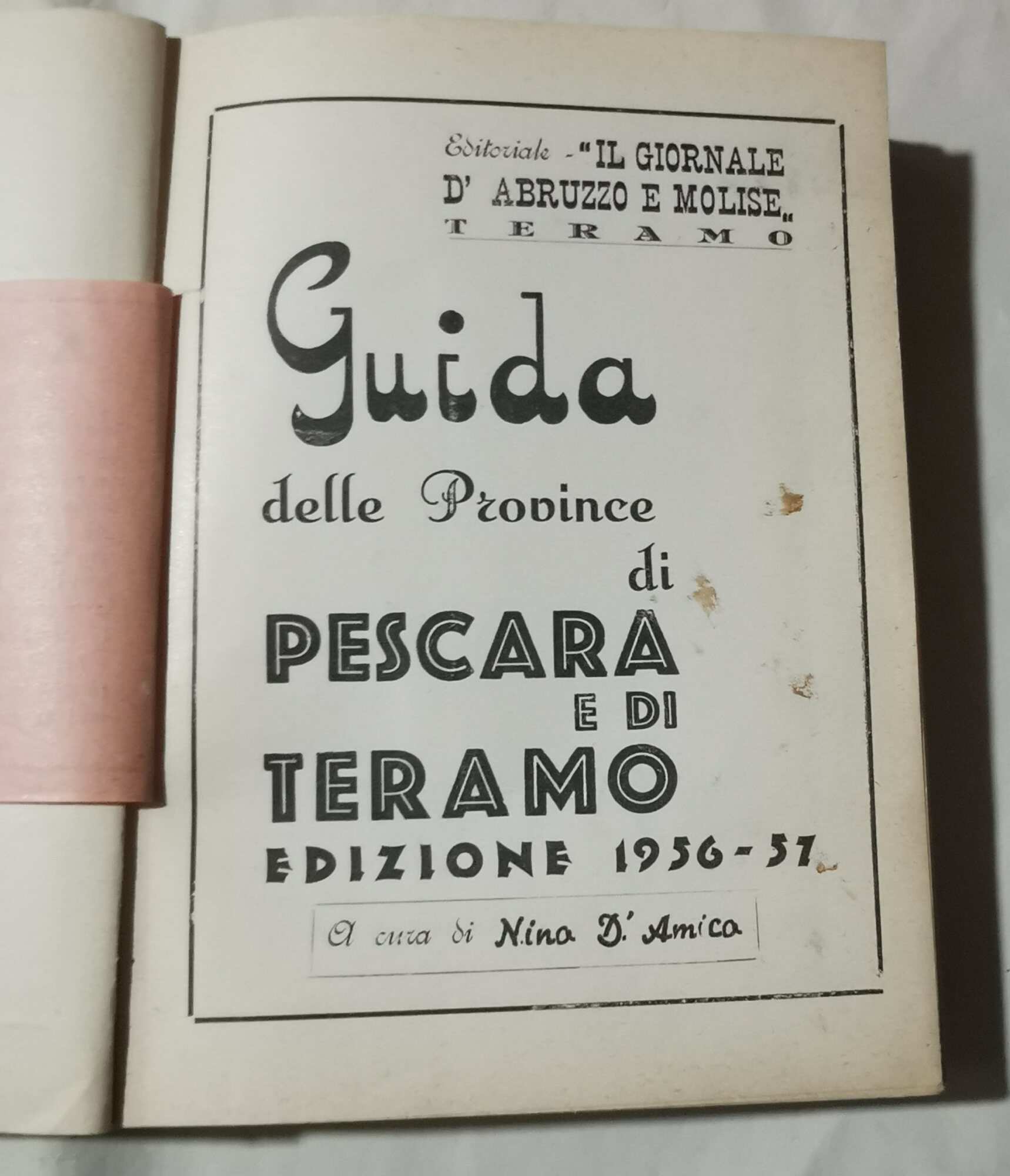 Guida delle Province di Pescara e di Teramo - Edizione …