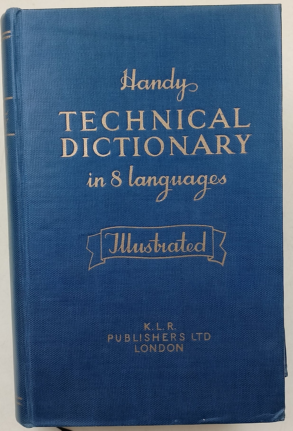 Handy Technical dictionary in 8 languages