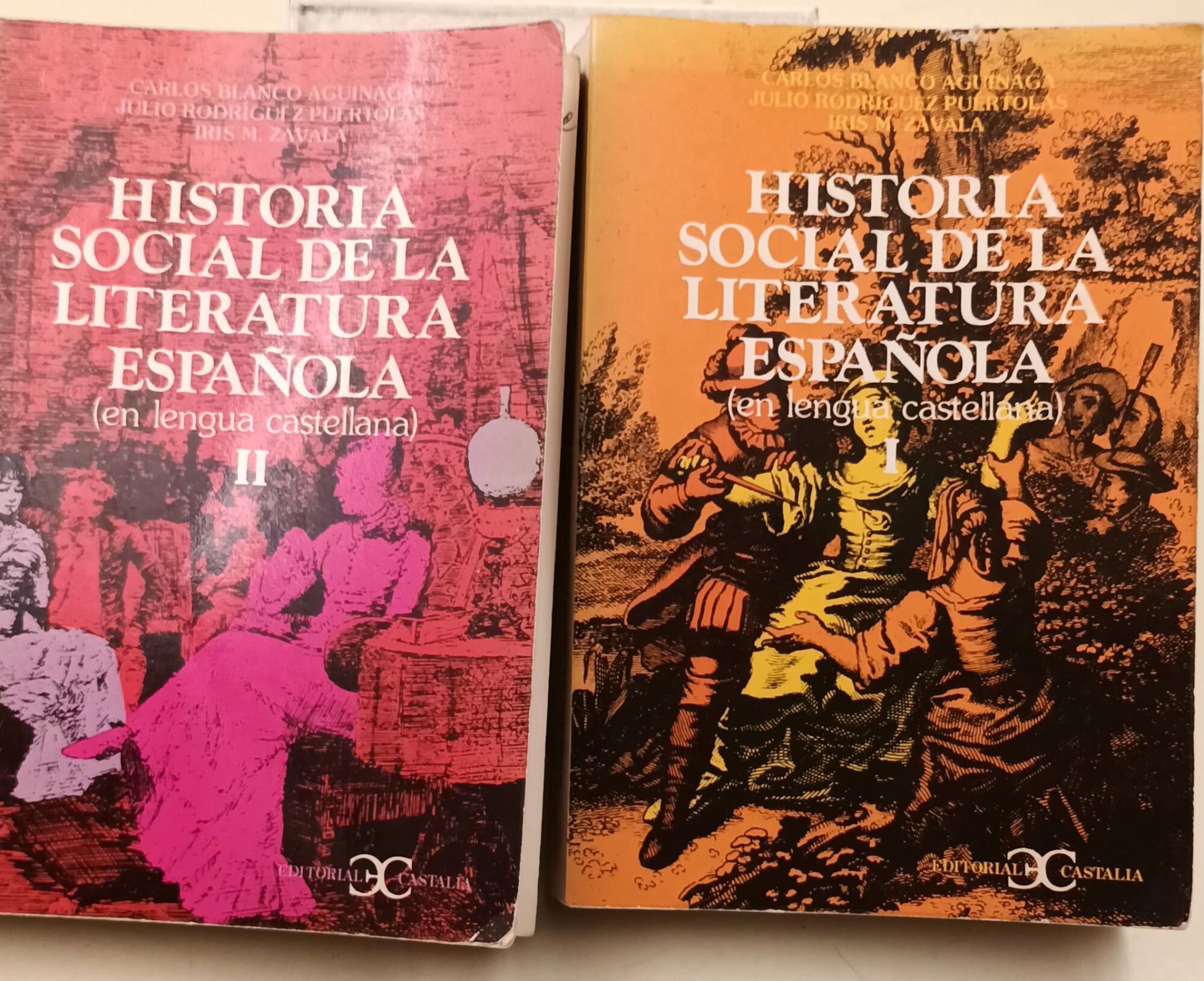 Historia social de la Literatura espanola-en lengua castellana , 2 …
