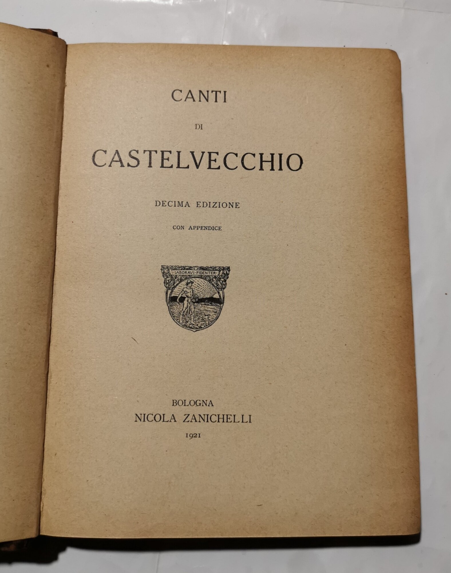 I canti di Castelvecchio