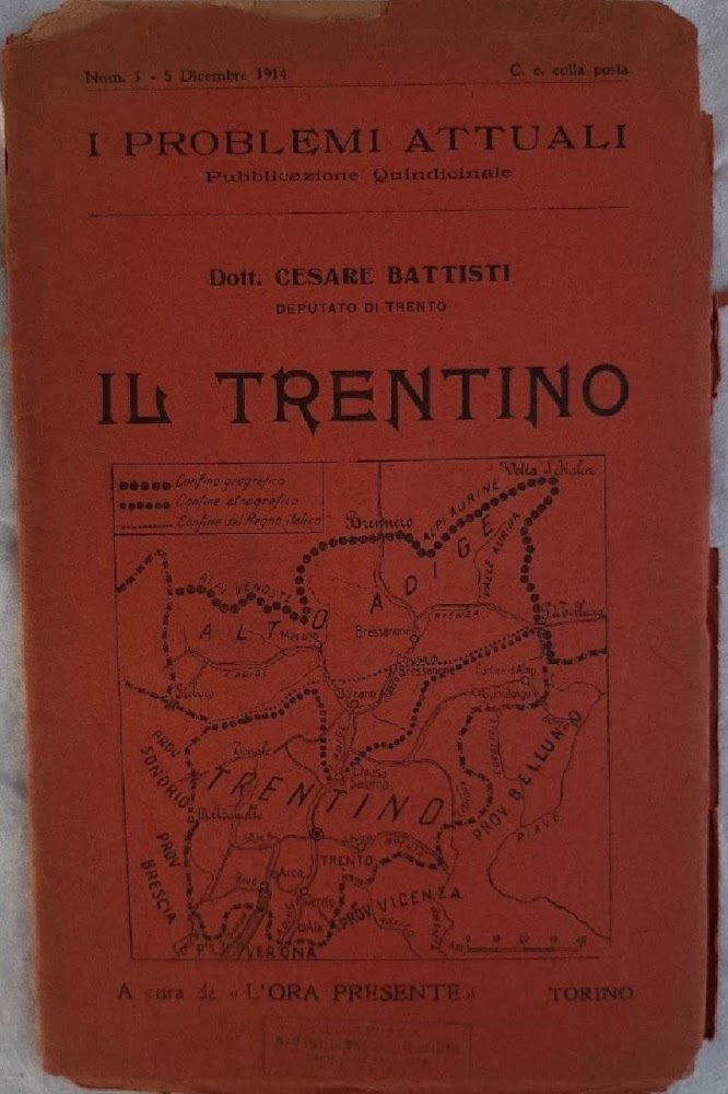 I PROBLEMI ATTUALI-PUBBLICAZIONE QUINDICINALE-IL TRENTINO(1914)