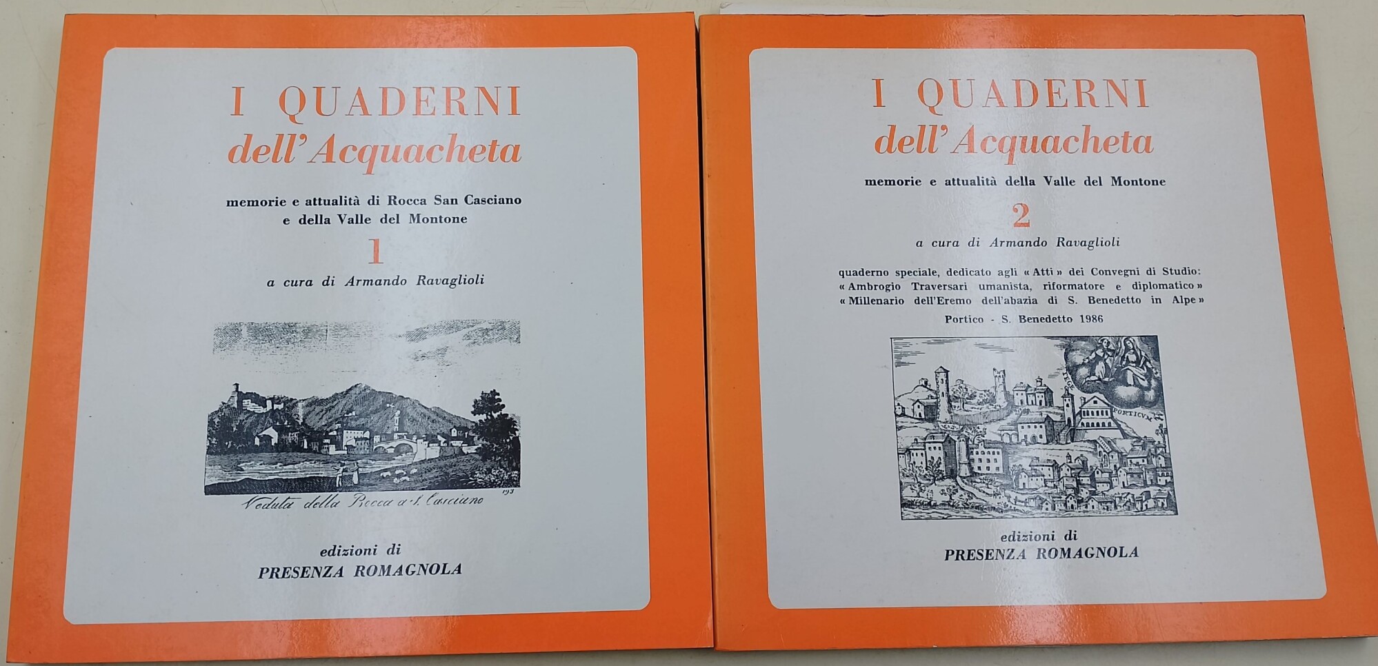 I Quaderni dell'Acquacheta-memorie e attualita' della Valle del Montone- voll. …