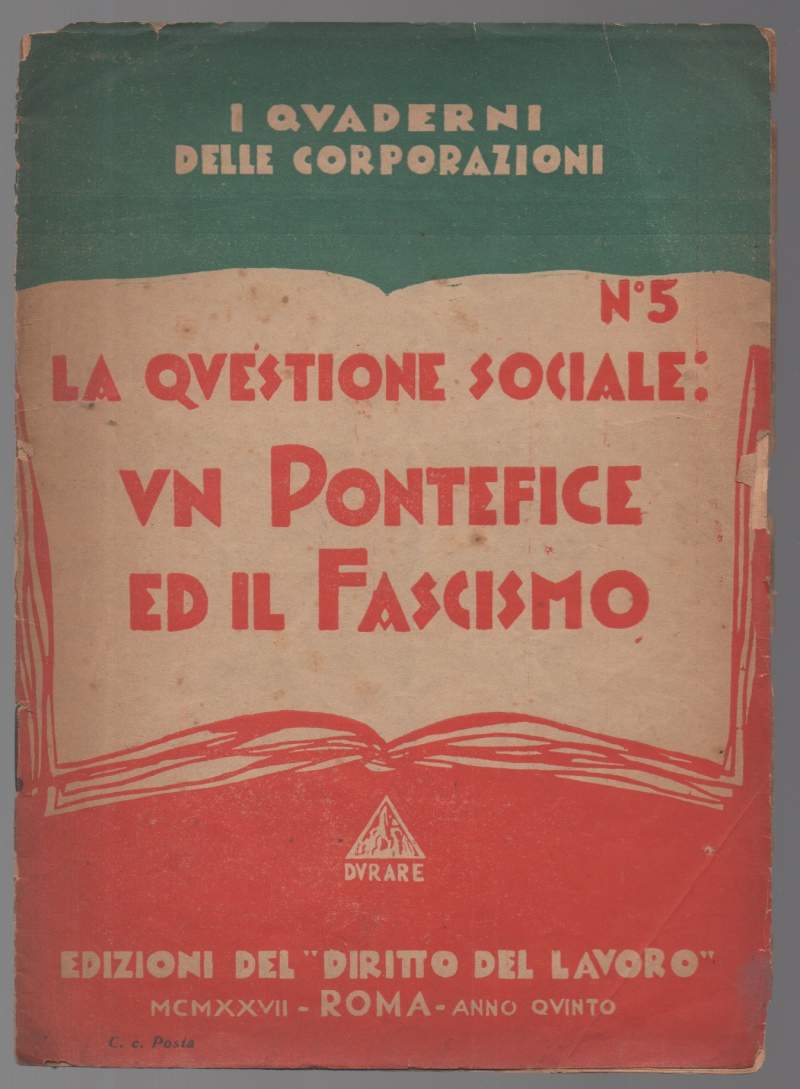 I QUADERNI DELLE CORPORAZIONI N. 5 La questione sociale: un …