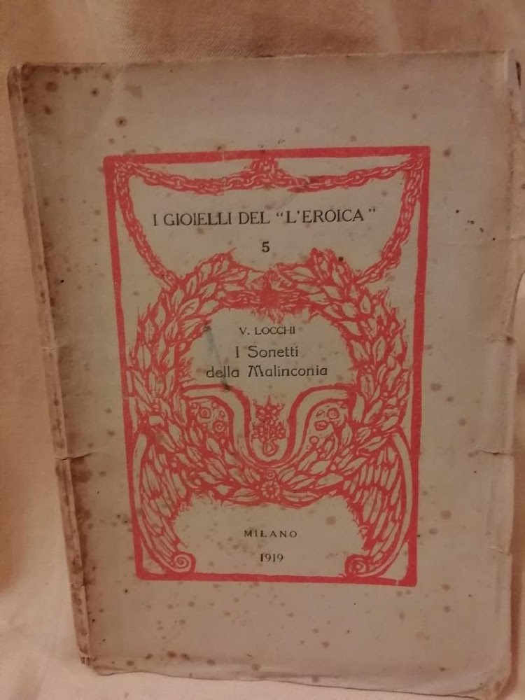 I SONETTI DELLA MALINCONIA (1919)