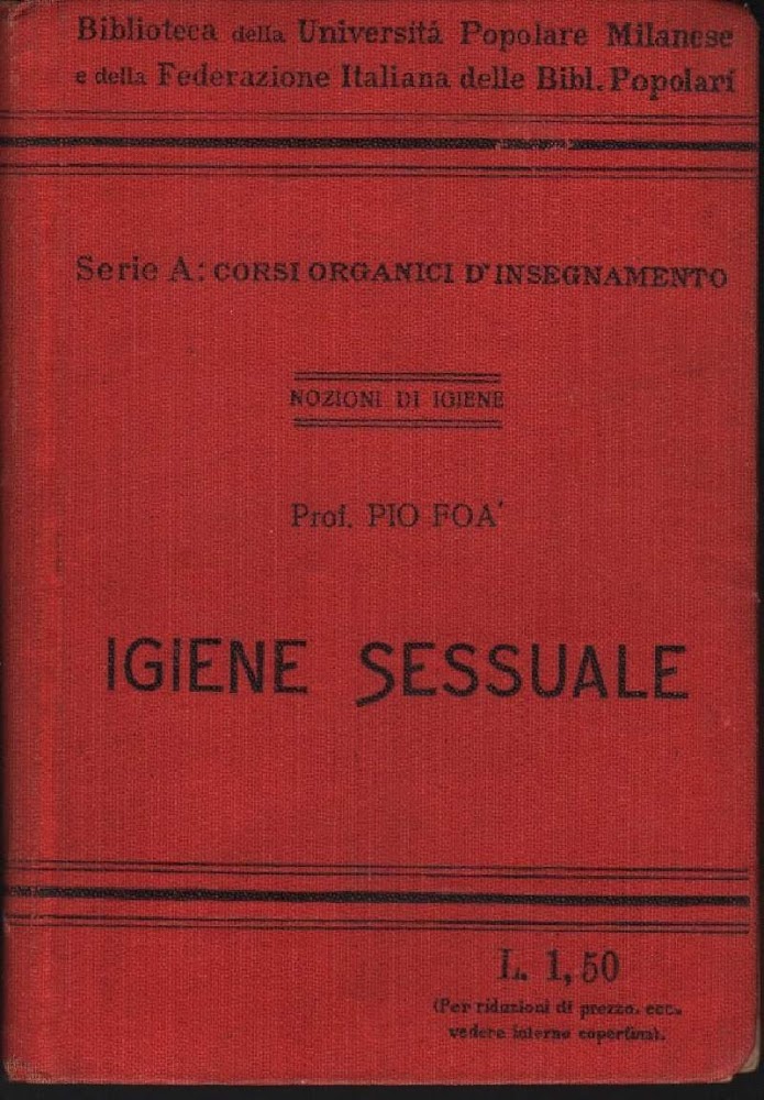 IGIENE SESSUALE