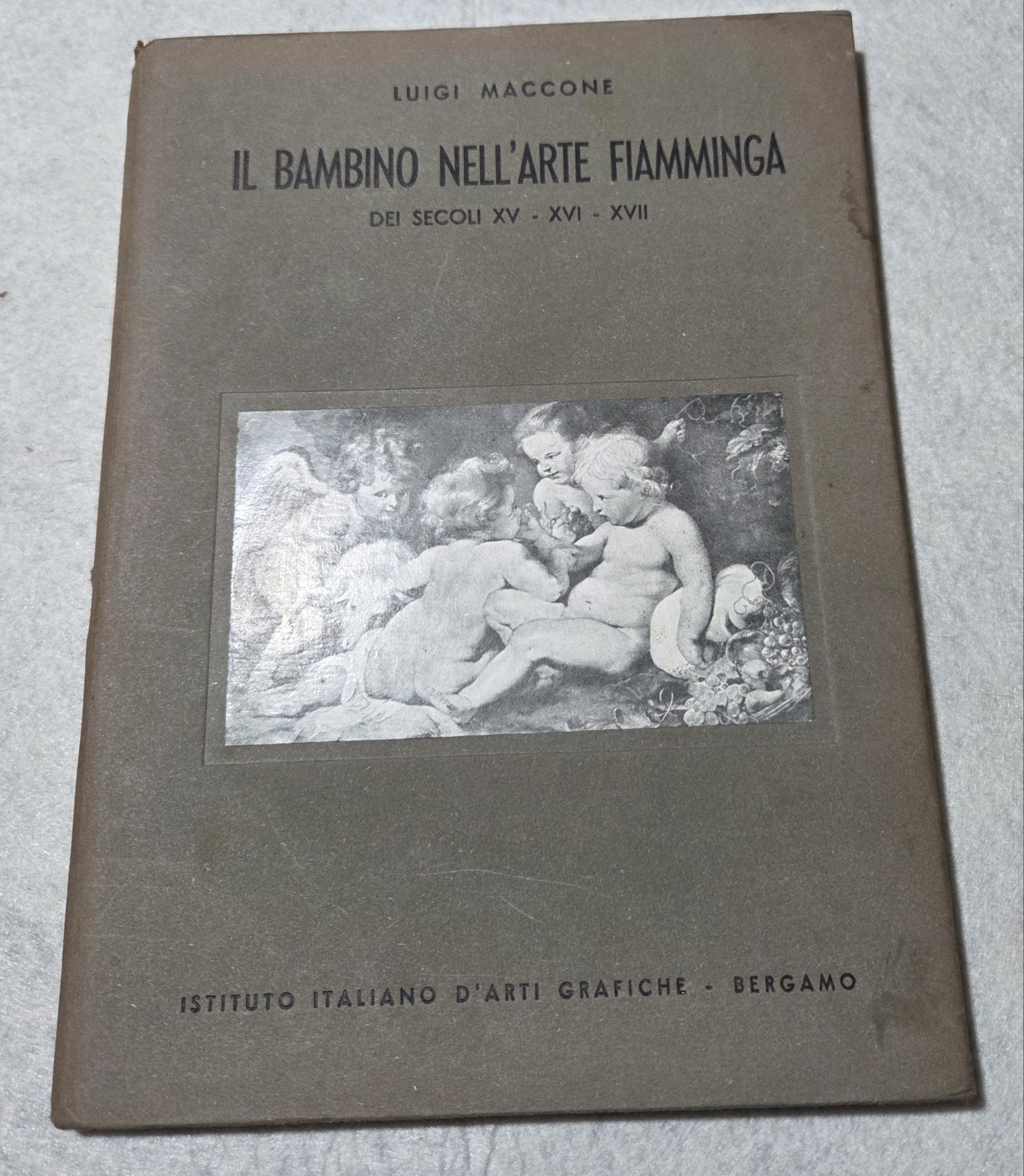 Il Bambino dell'Arte Fiamminga dei secoli XV- XVI- XVII