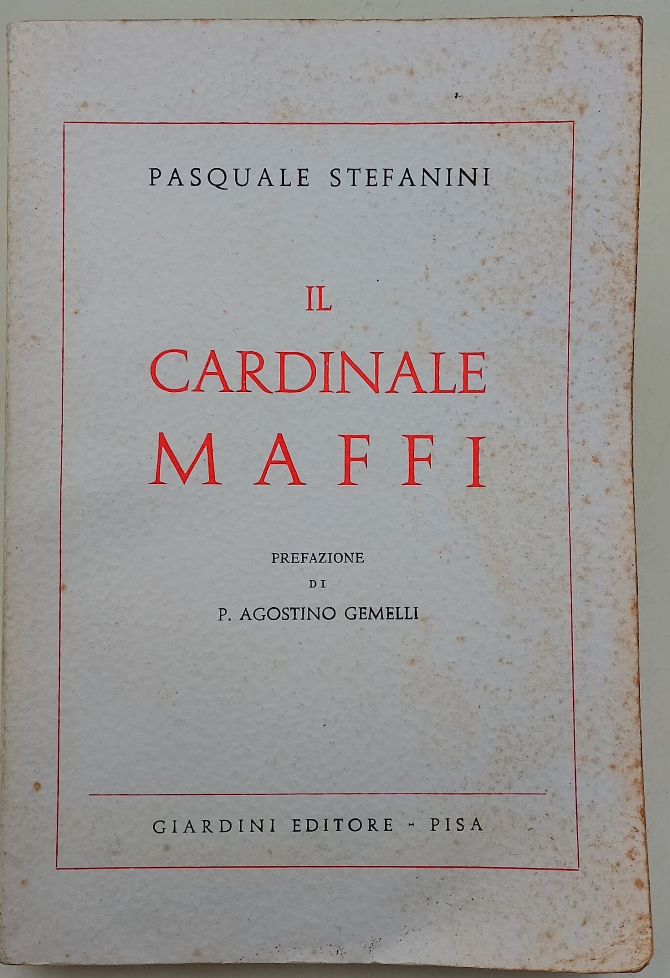 Il Cardinale Maffi