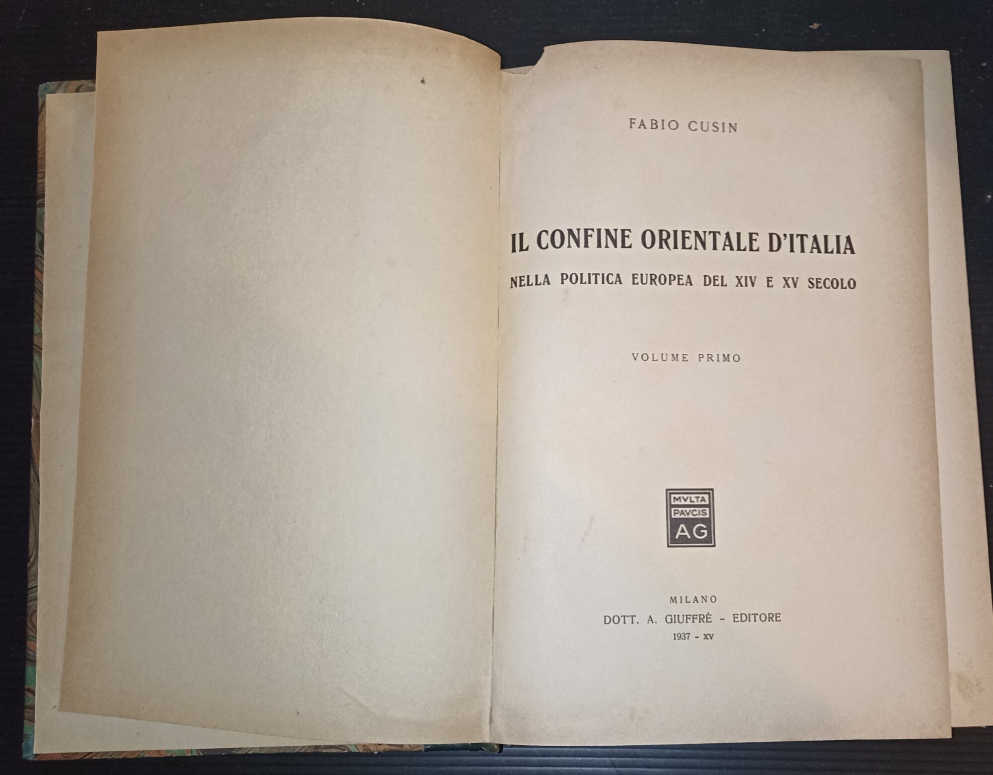 Il confine orientale d'Italia nella politica europea del XIV e …