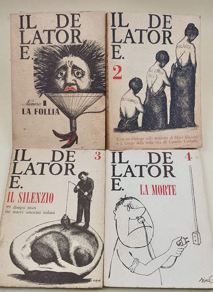 IL DELATORE- NUMERI 1-2-3-4-(1964)