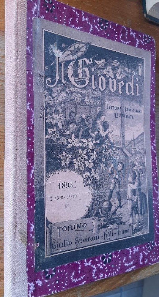 IL GIOVEDI-LETTURE FAMIGLIARI ILLUSTRATE-ANNO SESTO 1893