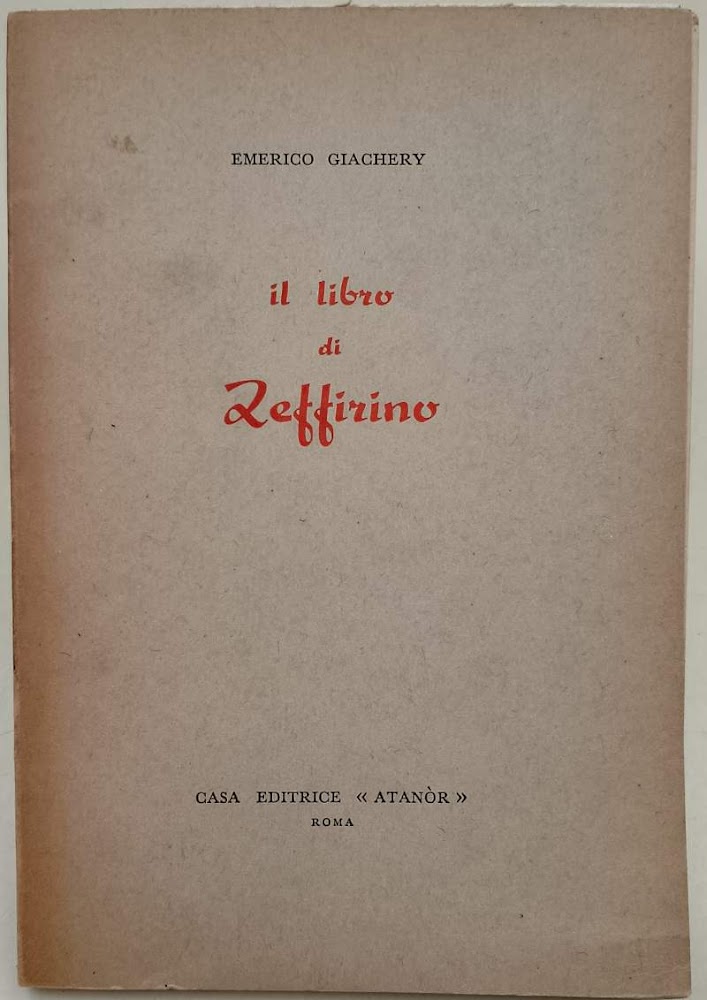 IL LIBRO DI ZEFFIRINO(1955)