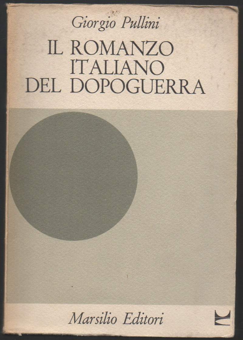 IL ROMANZO ITALIANO DEL DOPOGUERRA (1965)