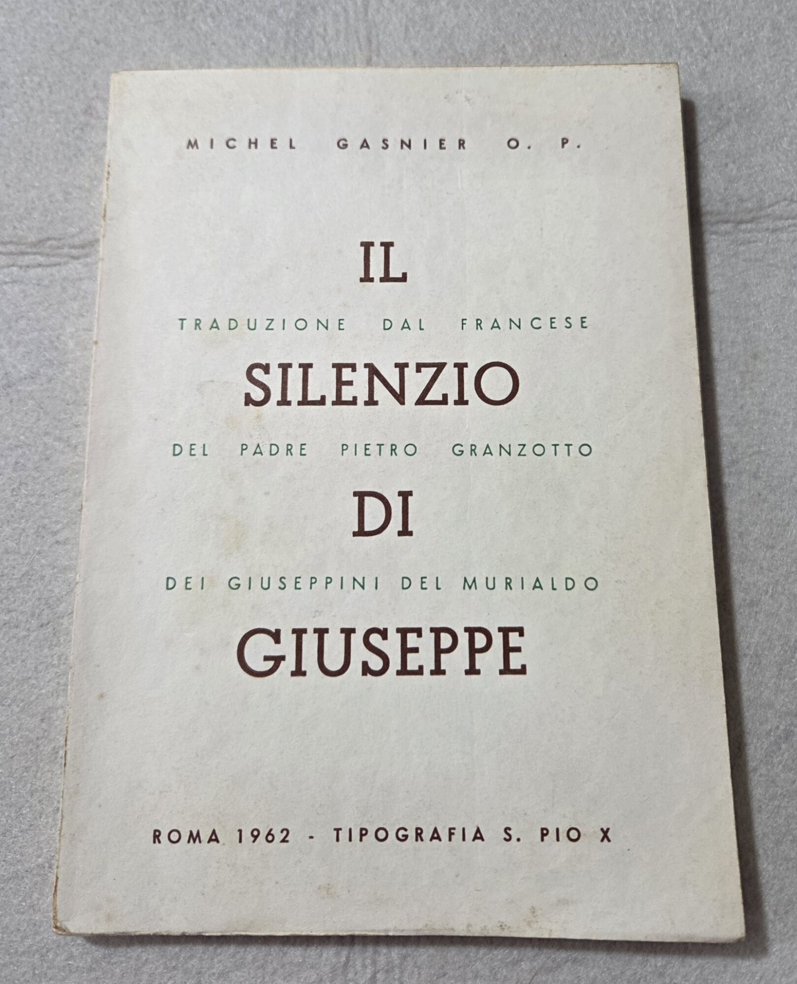 Il silenzio di Giuseppe