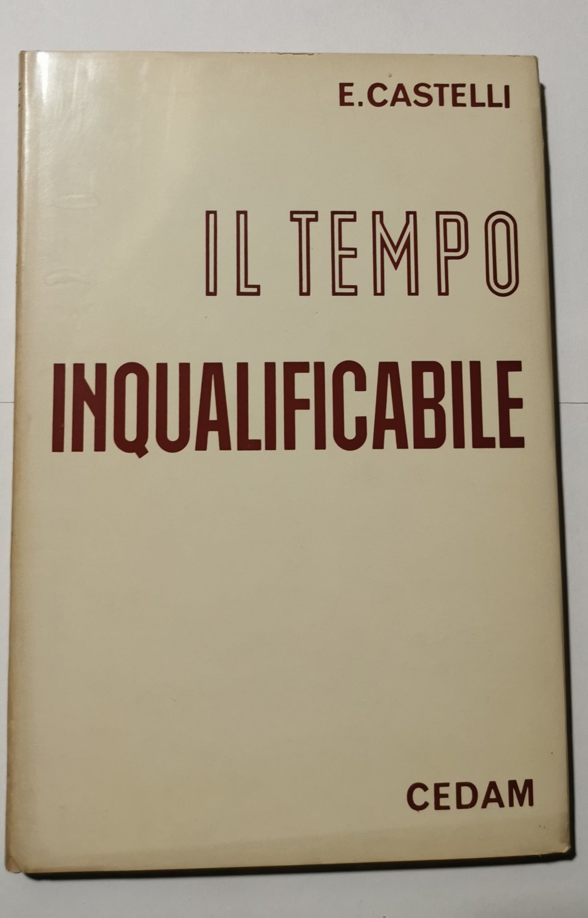 Il tempo inqualificabile-contributi all'ermeneutica della secolarizzazione