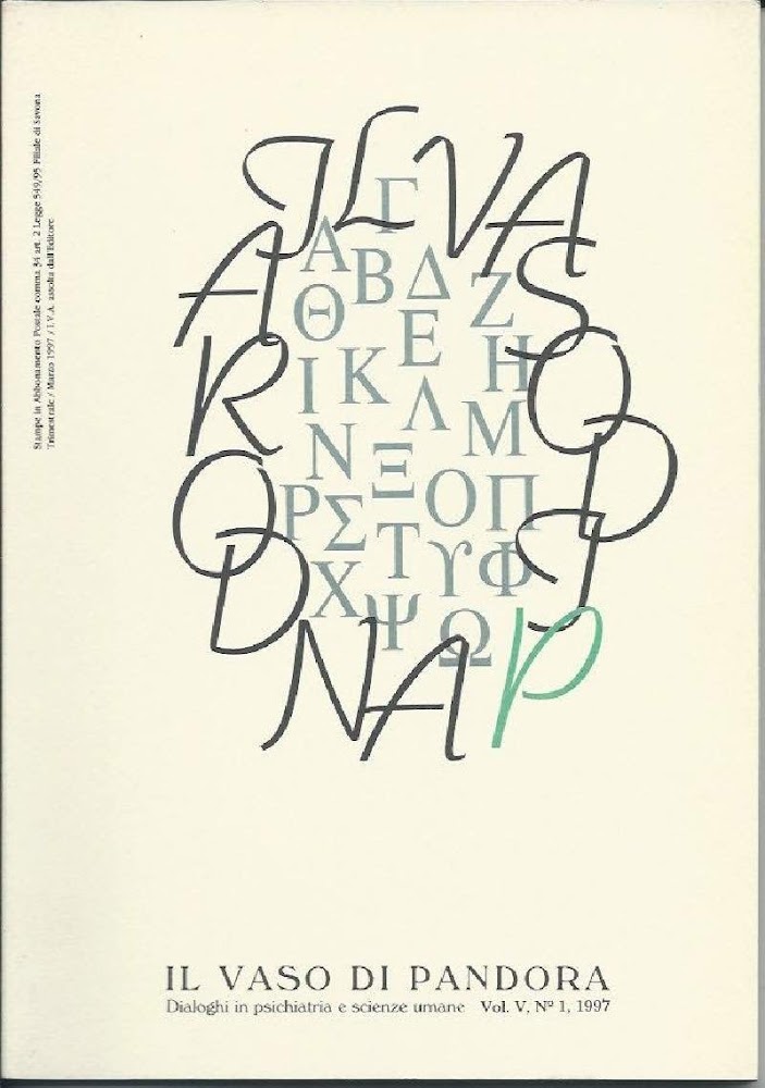 IL VASO DI PANDORA - Dialoghi in psichiatria e scienze …