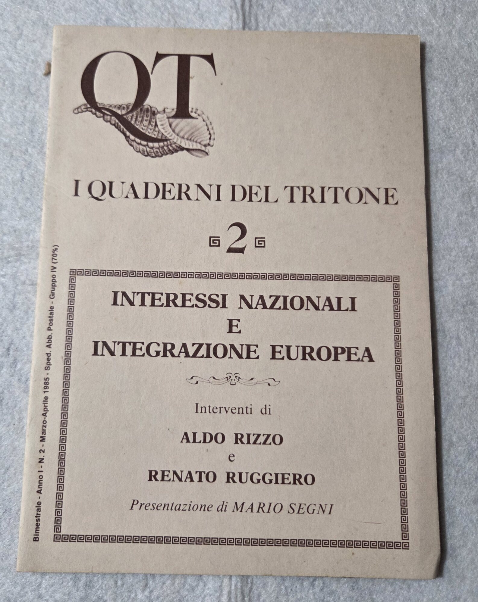 Interessi nazionali e integrazione europea