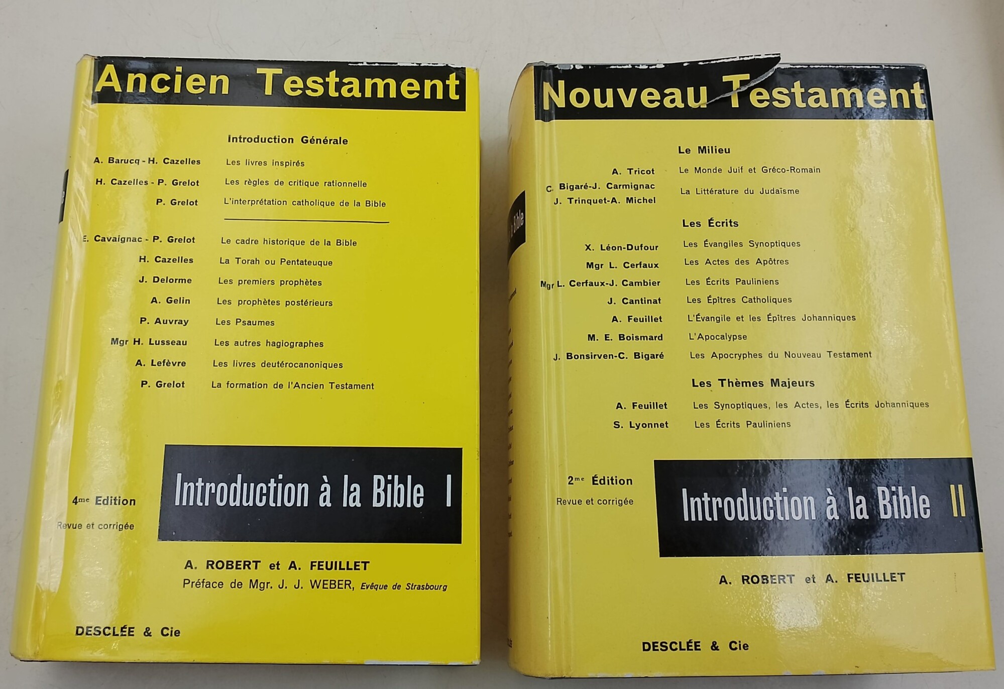 Introduction a' la Bible- 2 voll.