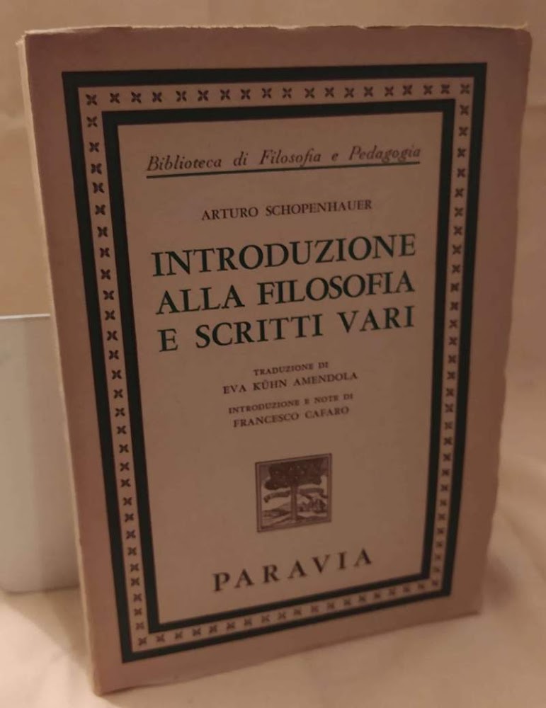 INTRODUZIONE ALLA FILOSOFIA E SCRITTI VARI (1960)