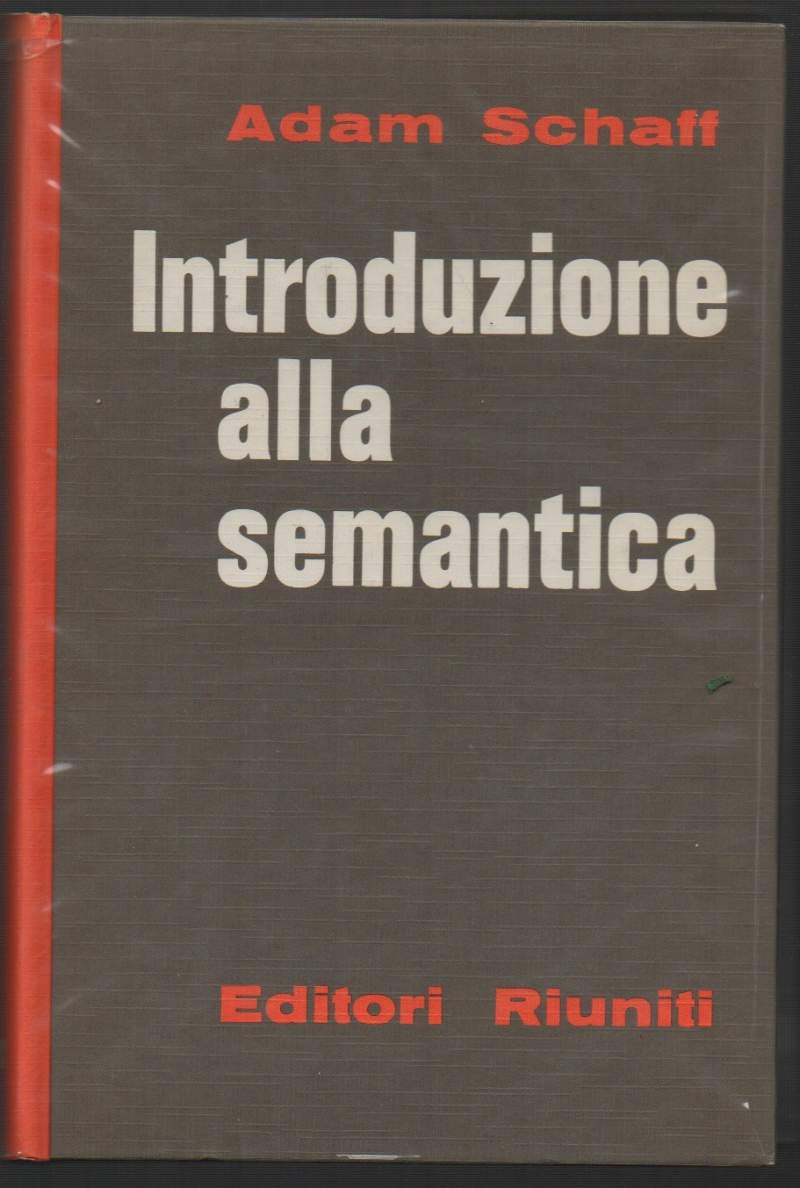 INTRODUZIONE ALLA SEMANTICA (1965)