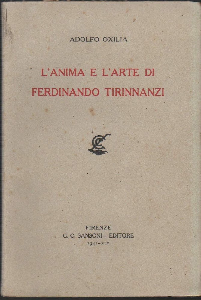 L'ANIMA E L'ARTE DI FERDINANDO TIRINNANZI (1941)