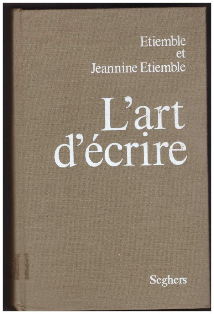 L'ART D'ECRIR
