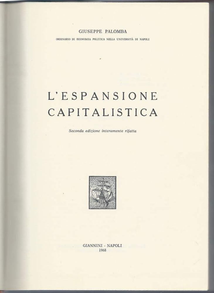 L'ESPANSIONE CAPITALISTICA