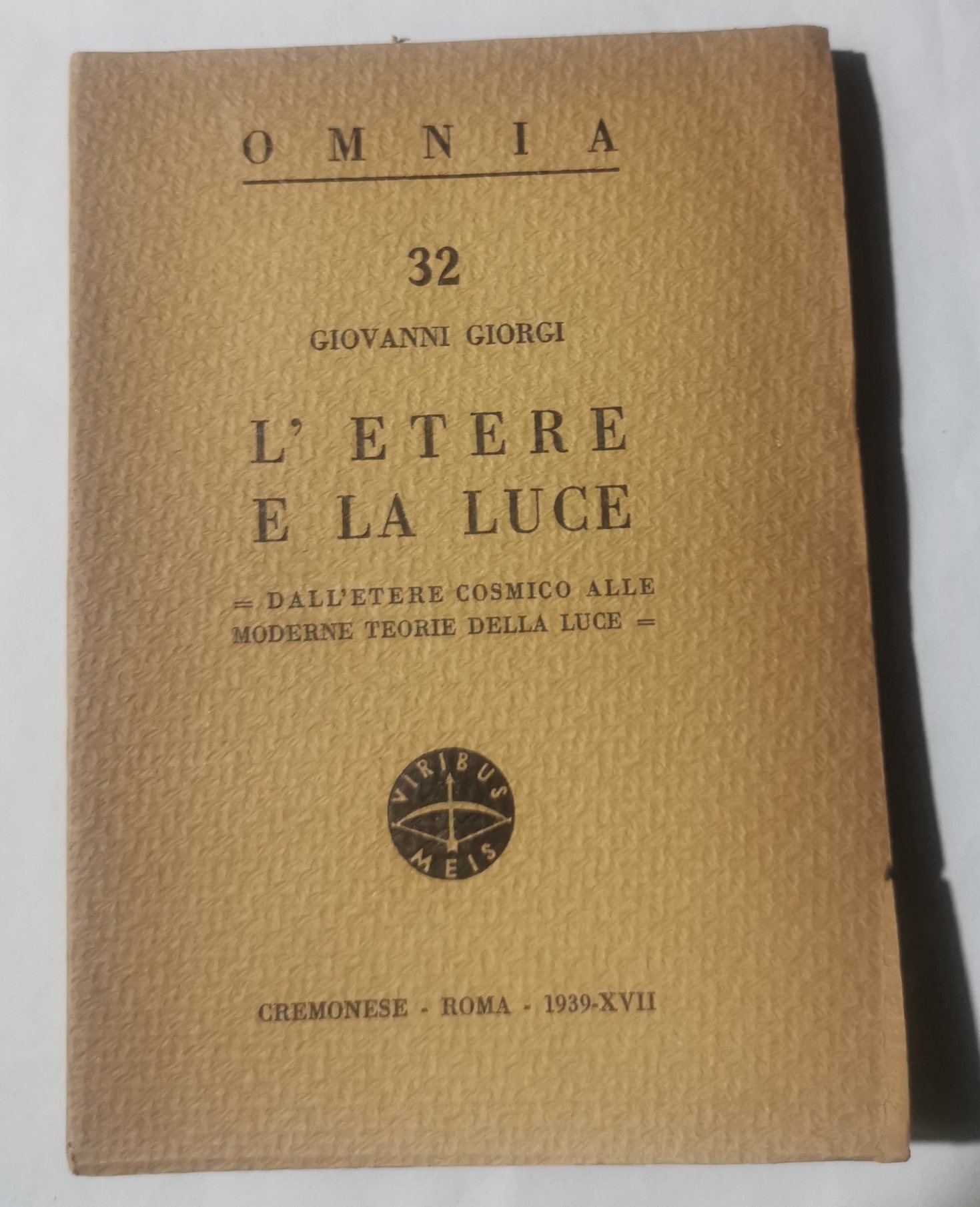 L'etere e la luce - Dall'etere cosmico alle moderne teorie …