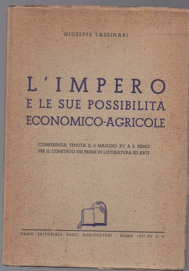 L'impero e le sue possibilità economico-agricole