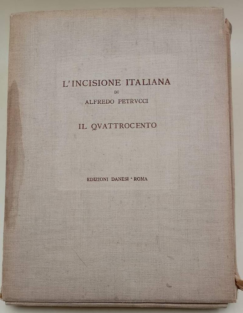 L'INCISIONE ITALIANA-IL QUATTROCENTO( 1952)