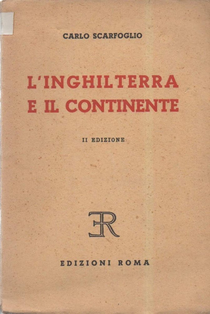 L'INGHILTERRA E IL CONTINENTE (1937)