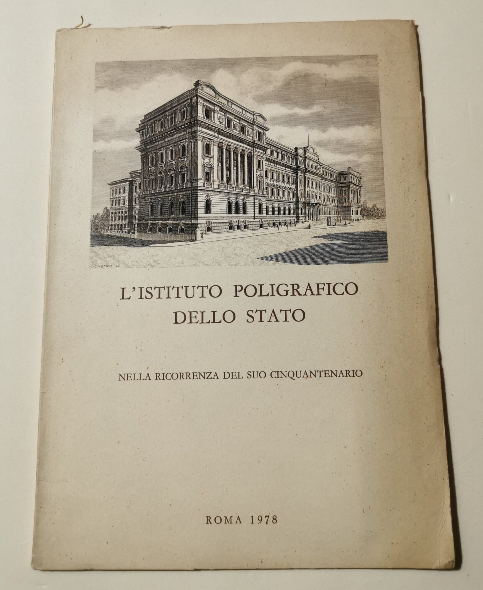 L'Istituto Poligrafico dello Stato nella ricorrenza del suo cinquantenario