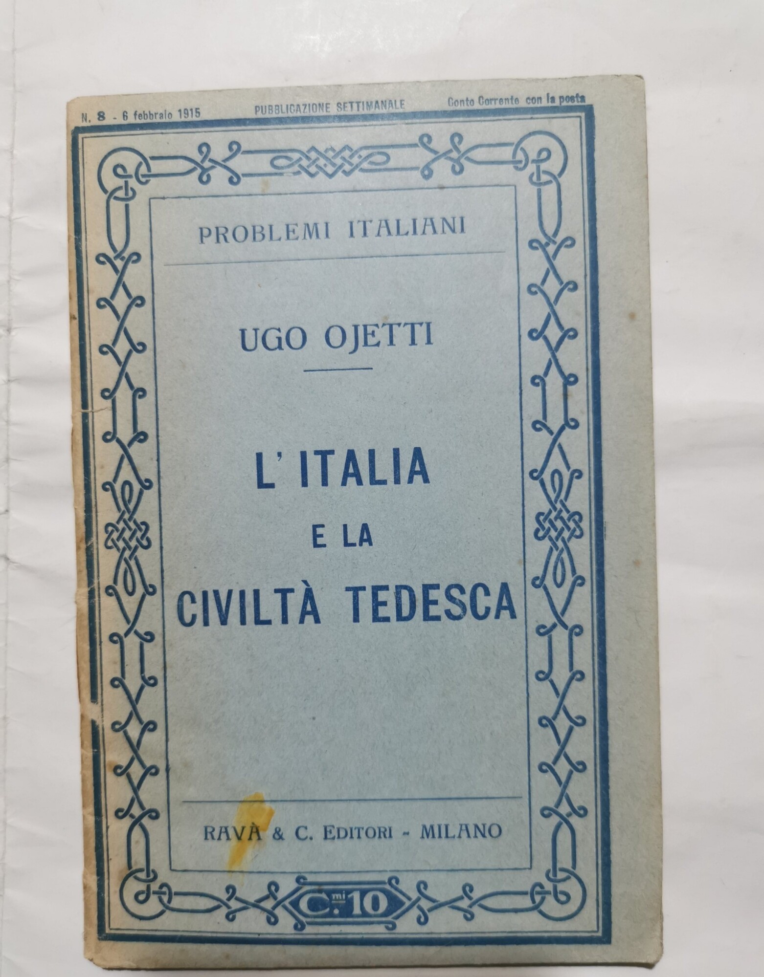 L'Italia e la civiltà tedesca