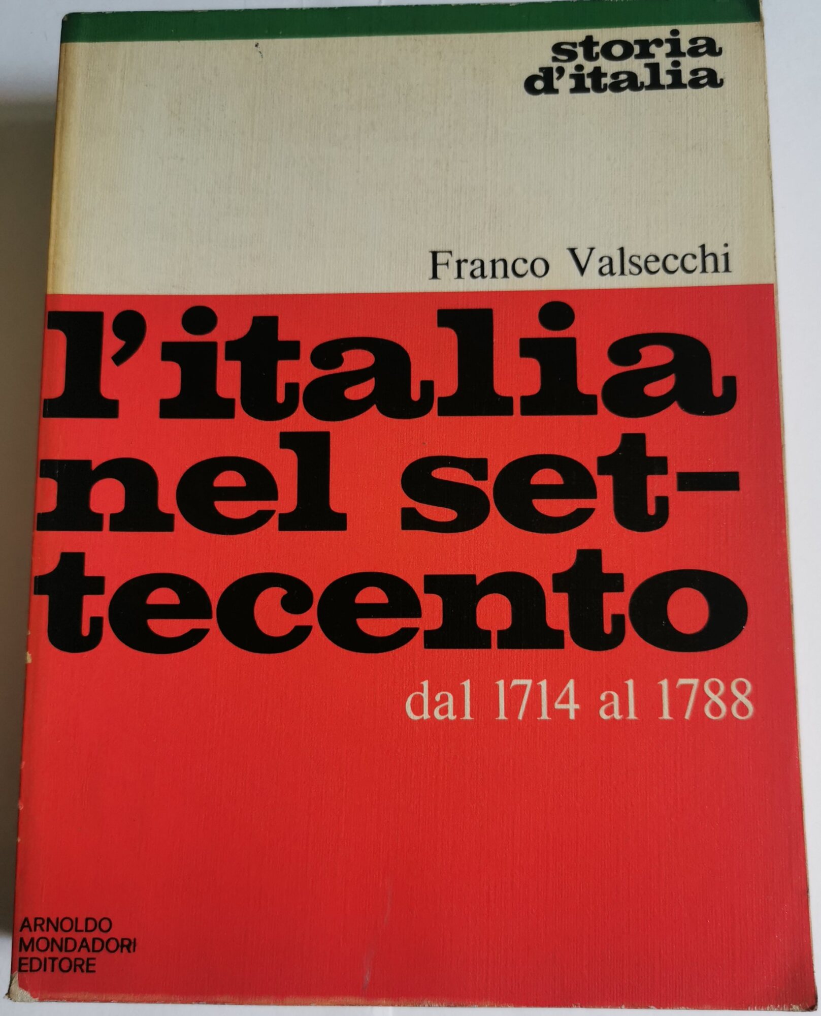 L'Italia nel settecento dal 1714 al 1788